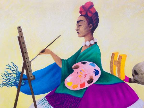 Painting of Frida Khalo