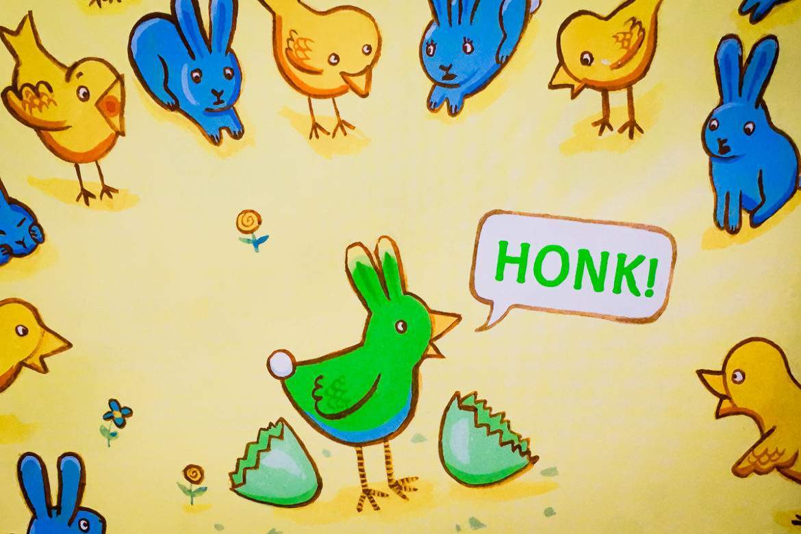 Neither_Airlie_anderson nonbinary bispecies bird bunny hybrid