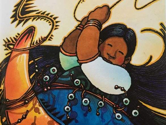 Illonel Tuul pulling Canti's tooth