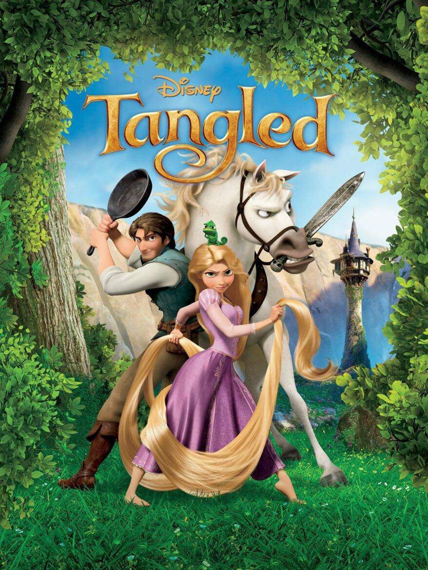 tangled movie poster