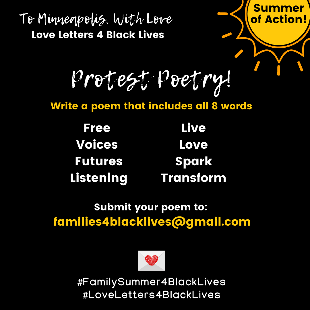 8 word protest poem