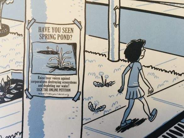 water protection rally poster