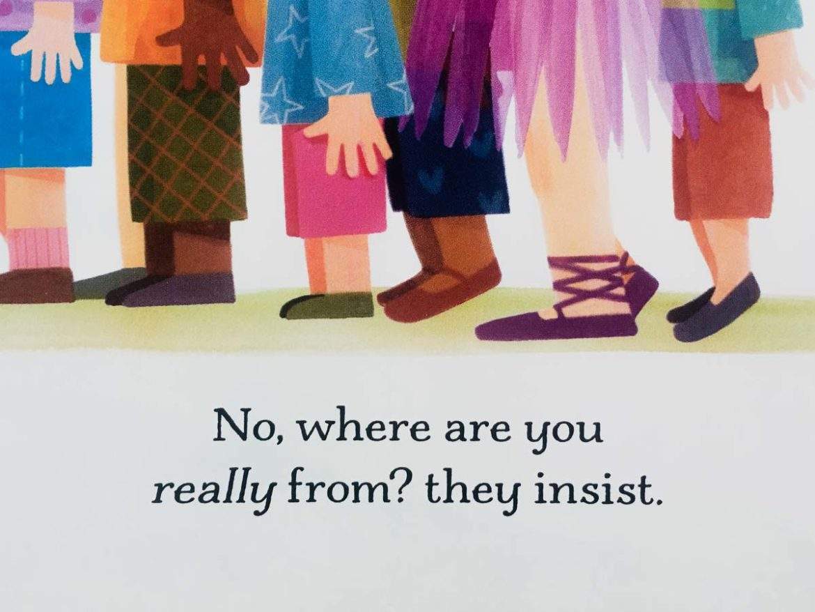 Kids asking "where are you REALLY from?"