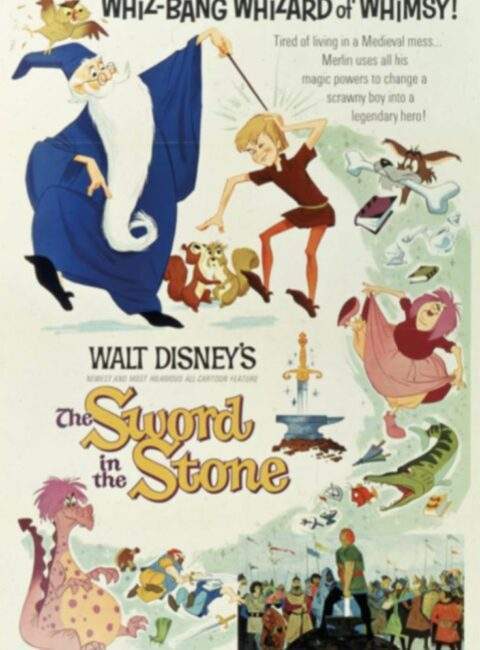 sword in the stone movie cover