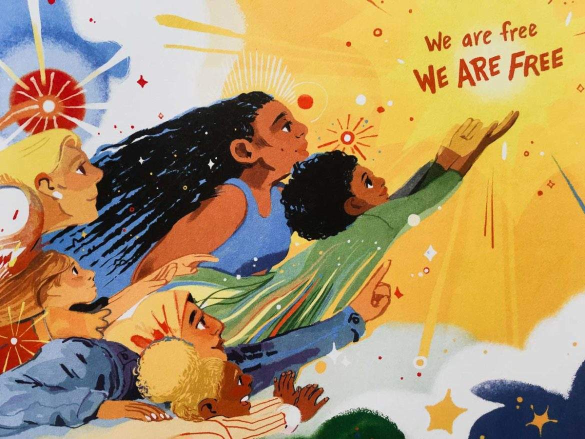 Freedom-We-Sing-Leon-Mendoza community reaching for freedom