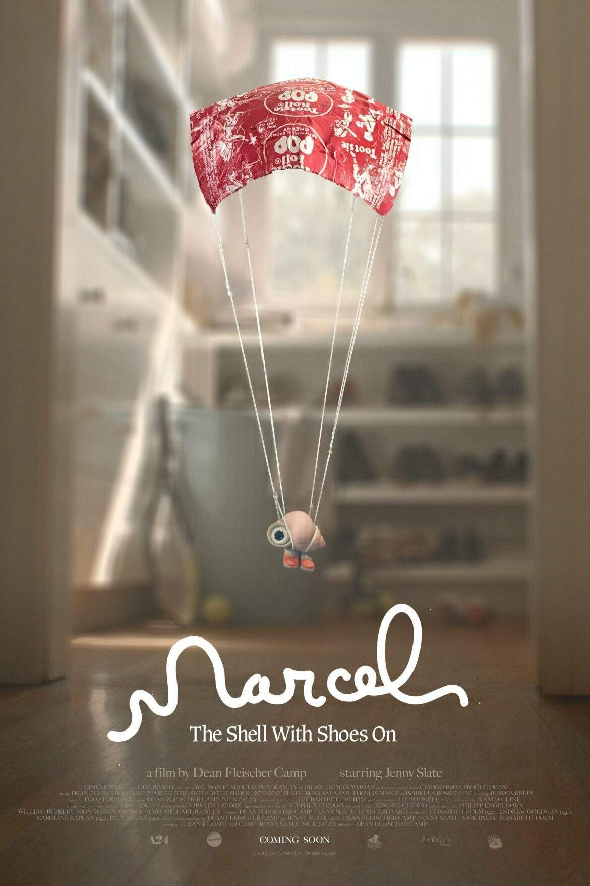 marcel-the-shell marcel the shell with shoes on movie poster