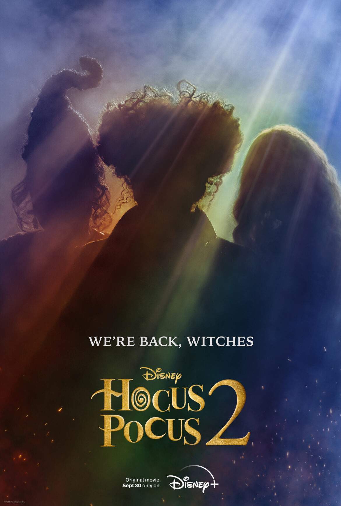 hocus pocus 2 movie cover - we're back, witches