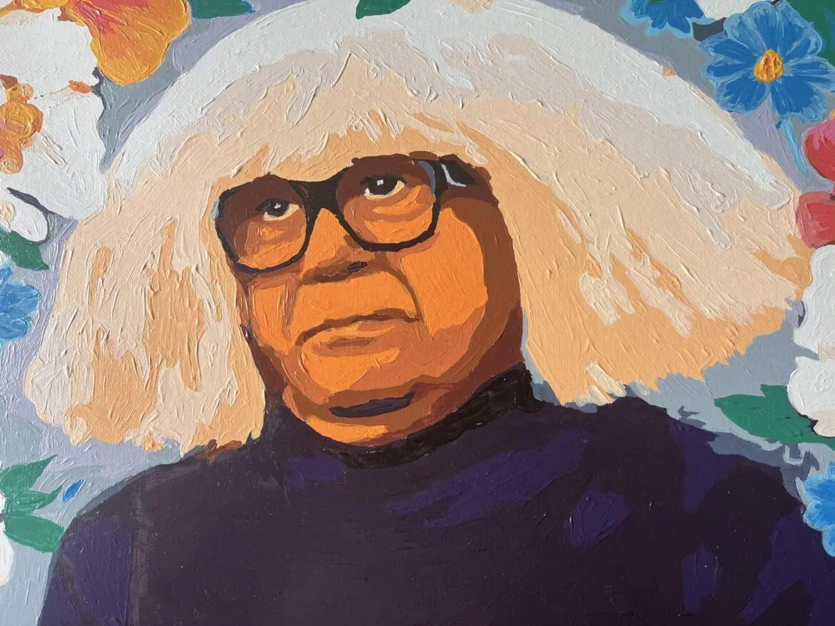 painting of danny devito