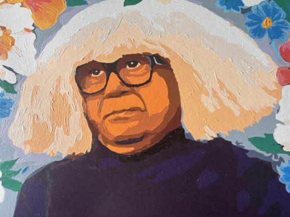 painting of danny devito
