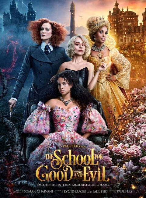 school for good and evil movie poster