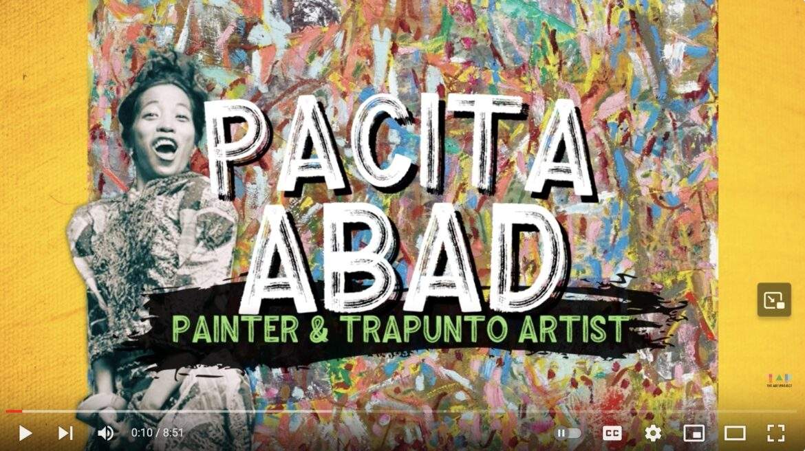 video preview of Pacita Abad Art Project by Tap for Art