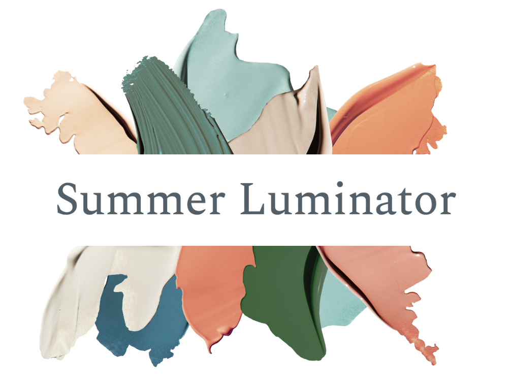 summer luminator logo splashes of paint