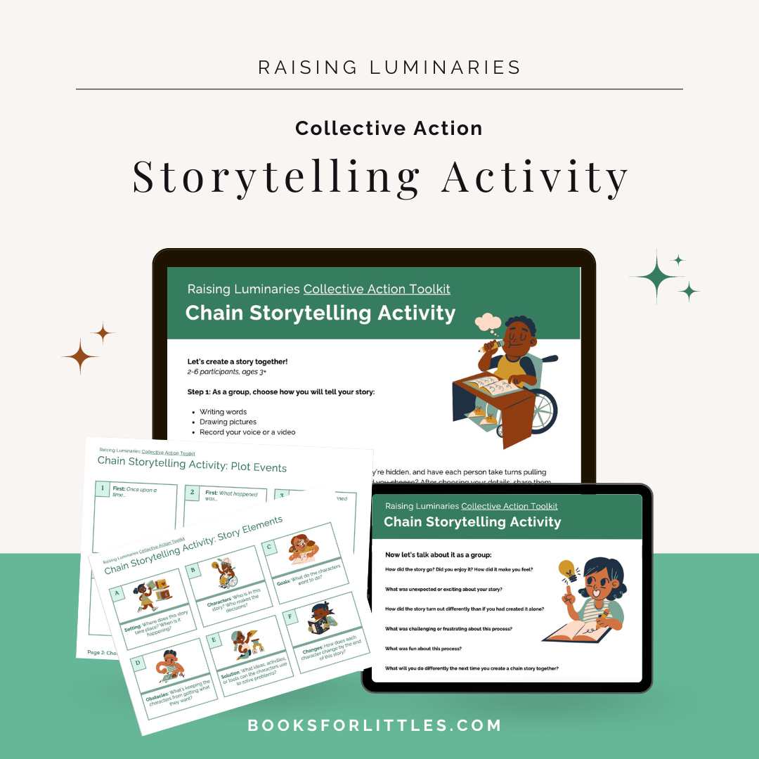 chain storytelling activity worksheet preview