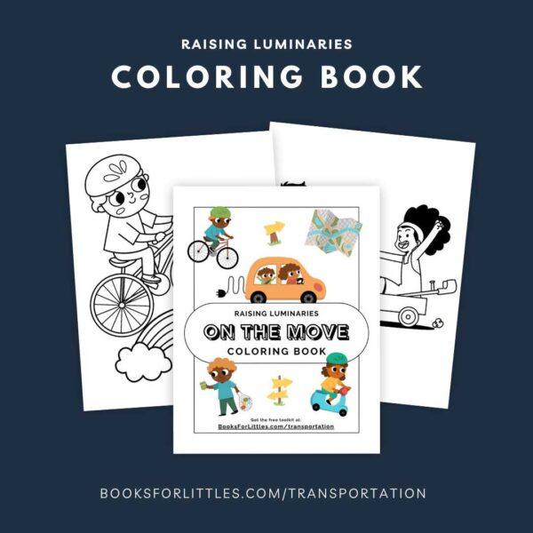 transportation coloring book free download