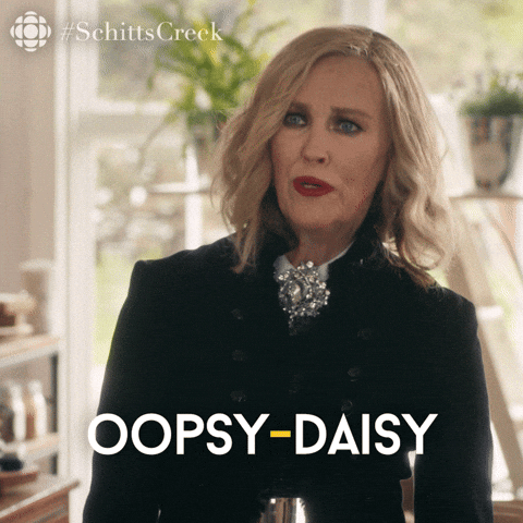 moira from schitt's creek - oopsy daisy