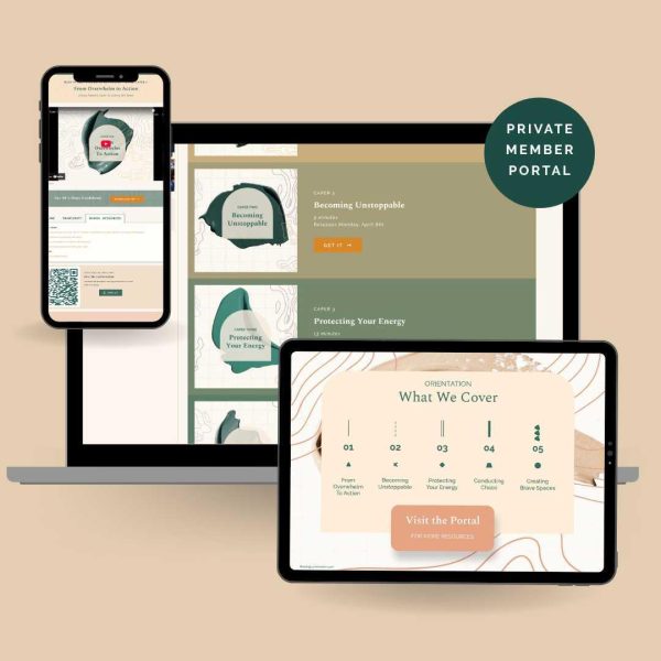 getting shit done workshop member portal preview
