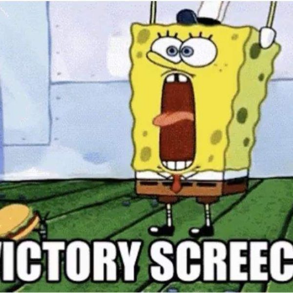 spongebob victory screech